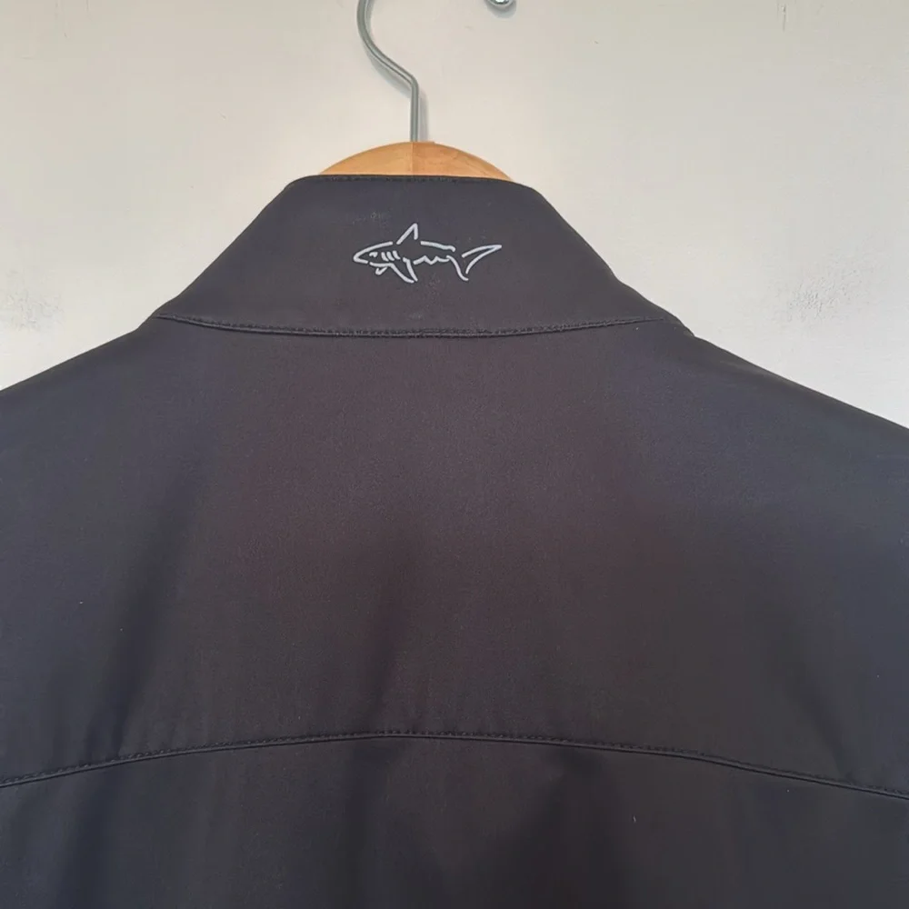 Greg Norman Weatherknit Jacket With Northampton Valley Golf Club Logo on Sleeve